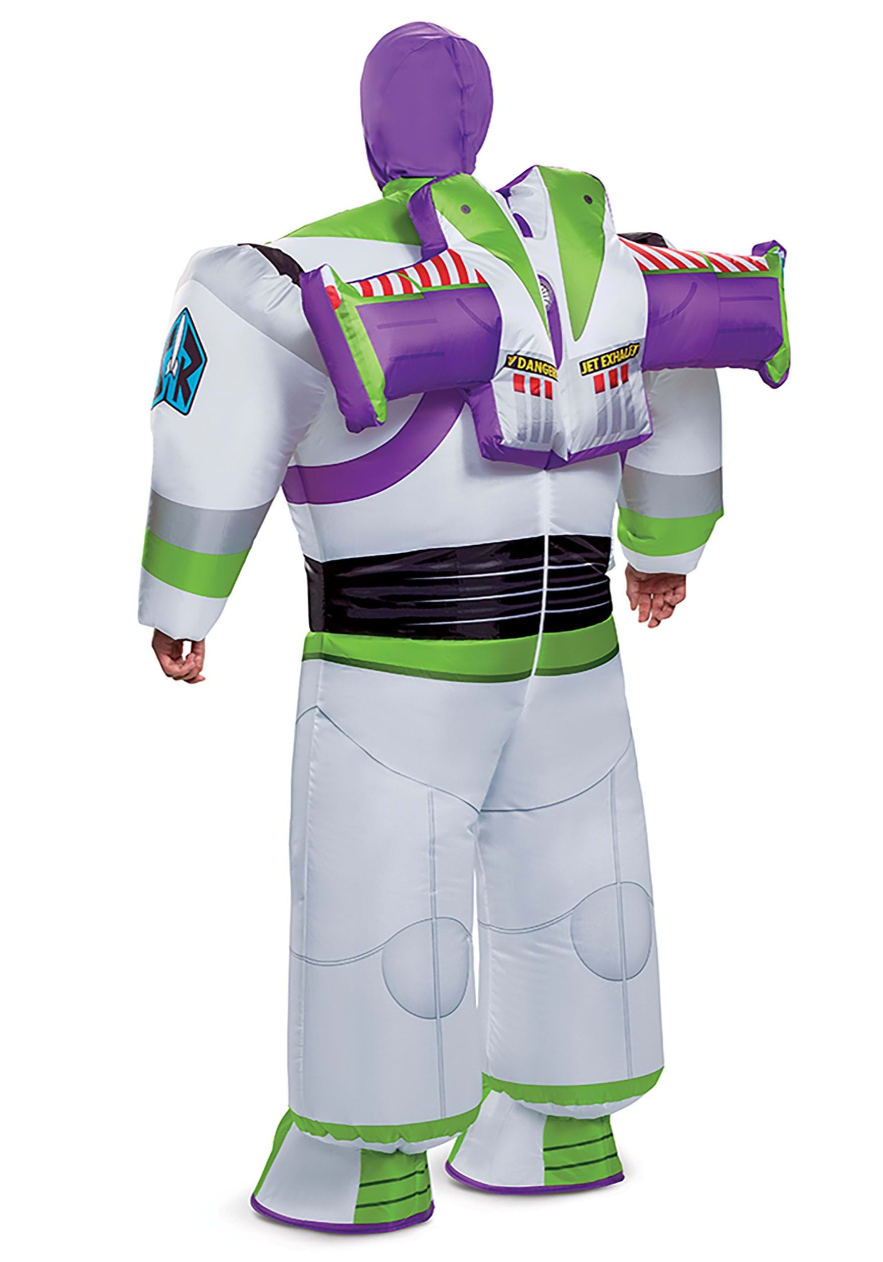Toy Story Buzz Lightyear Inflatable Fancy Dress Costume For Adults