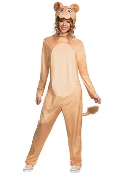 ADULT LEE THE LION COSTUME LIONESS CUB JUNGLE ANIMAL PAJAMAS COSTUMES  JUMPSUIT