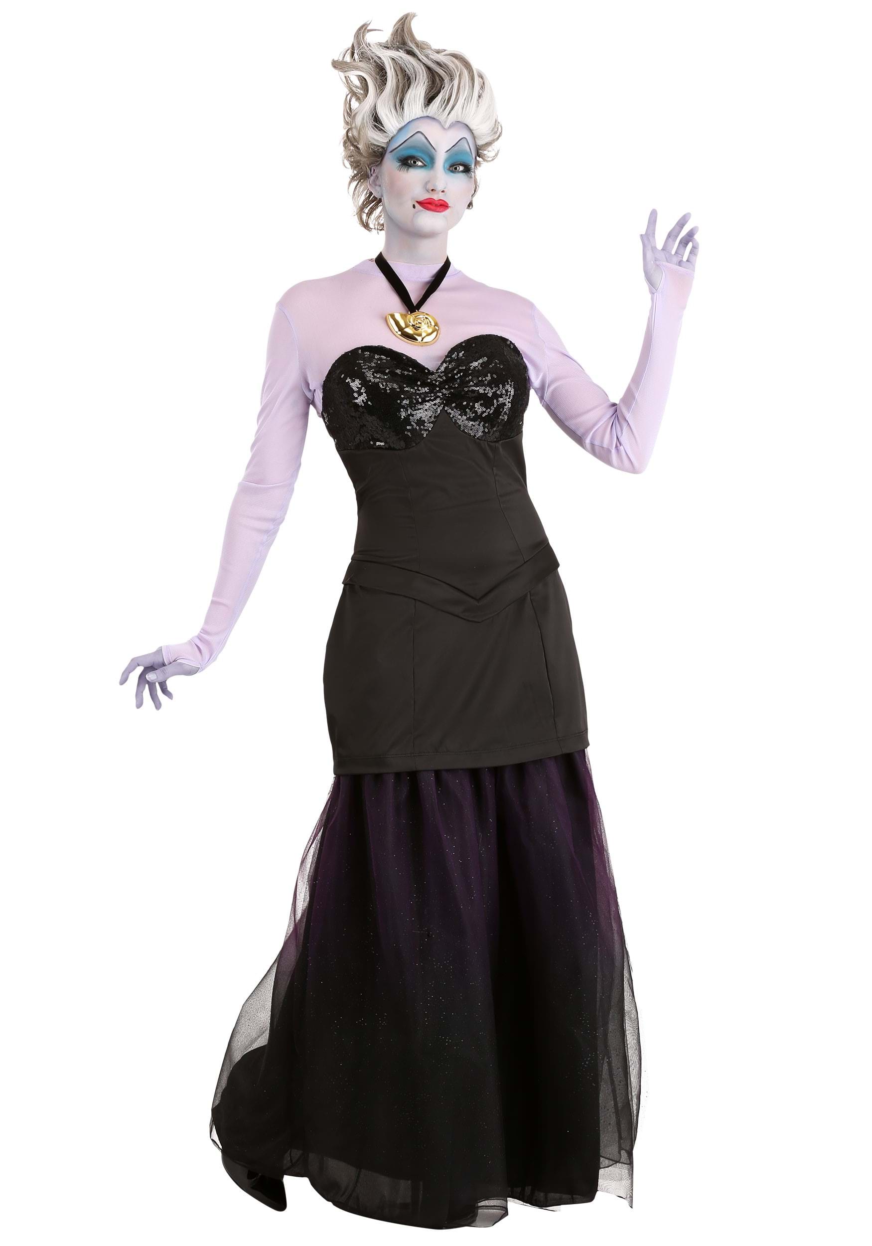 Little Mermaid Ursula Prestige Fancy Dress Costume For Women
