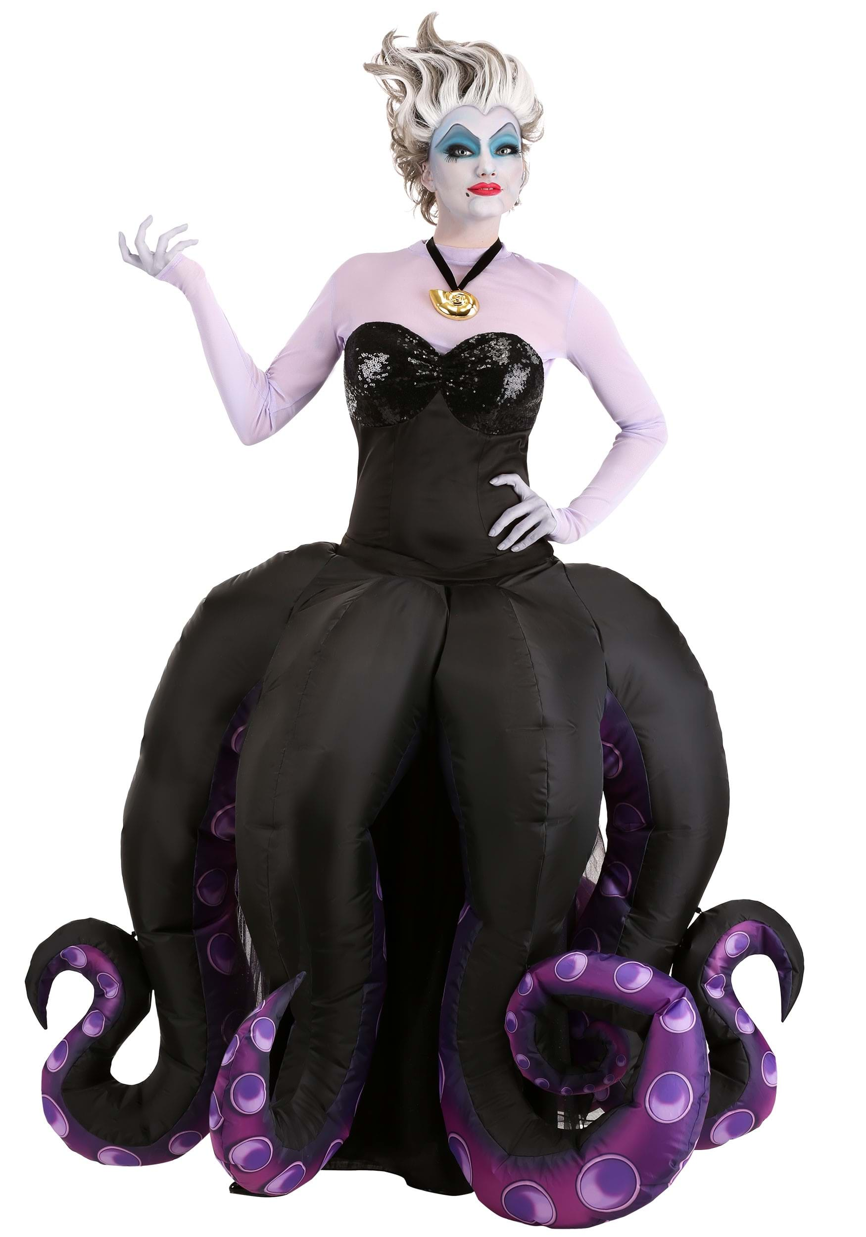 Little Mermaid Ursula Prestige Fancy Dress Costume for Women