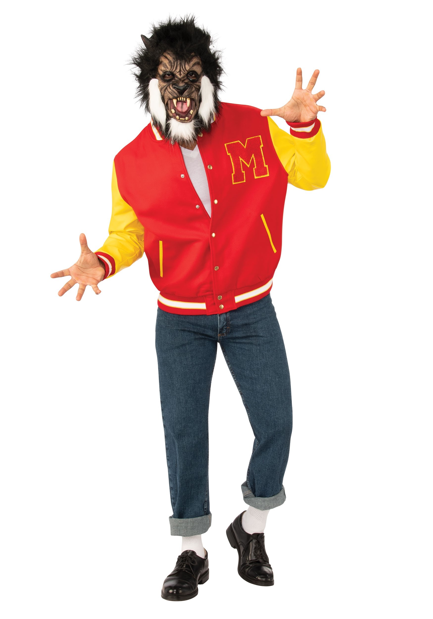 Michael Jackson Thriller Werewolf Deluxe Adult Fancy Dress Costume