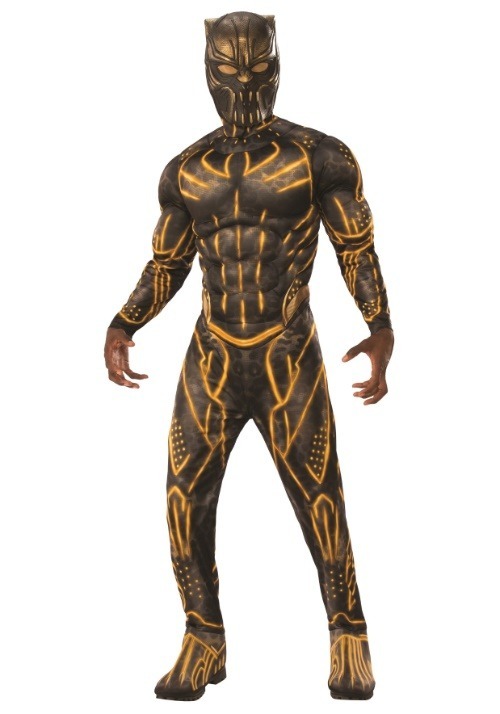 Black Panther Killmonger Battle Suit Adult Deluxe Costume