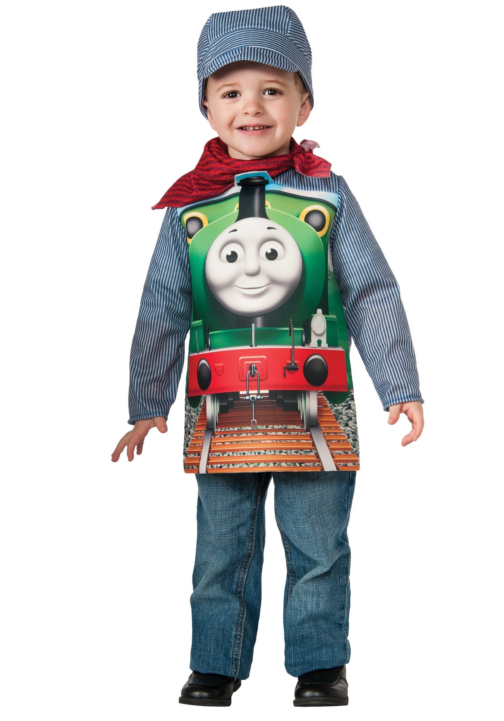 Thomas and Friends Percy Deluxe Toddler Fancy Dress Costume for Boys