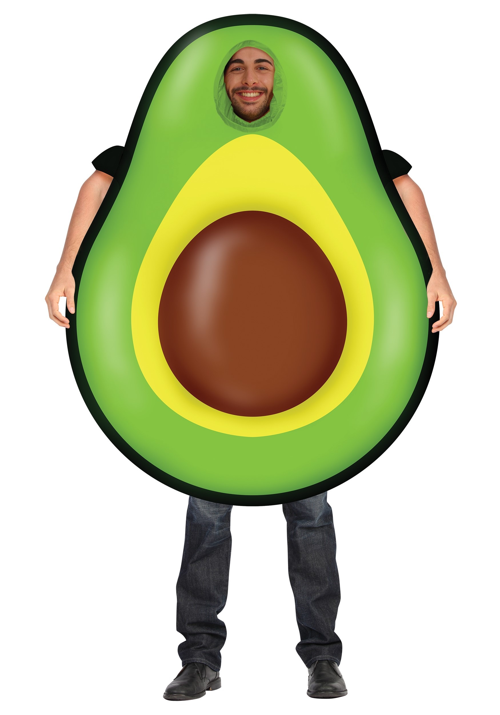 Inflatable Avocado Adult Fancy Dress Costume