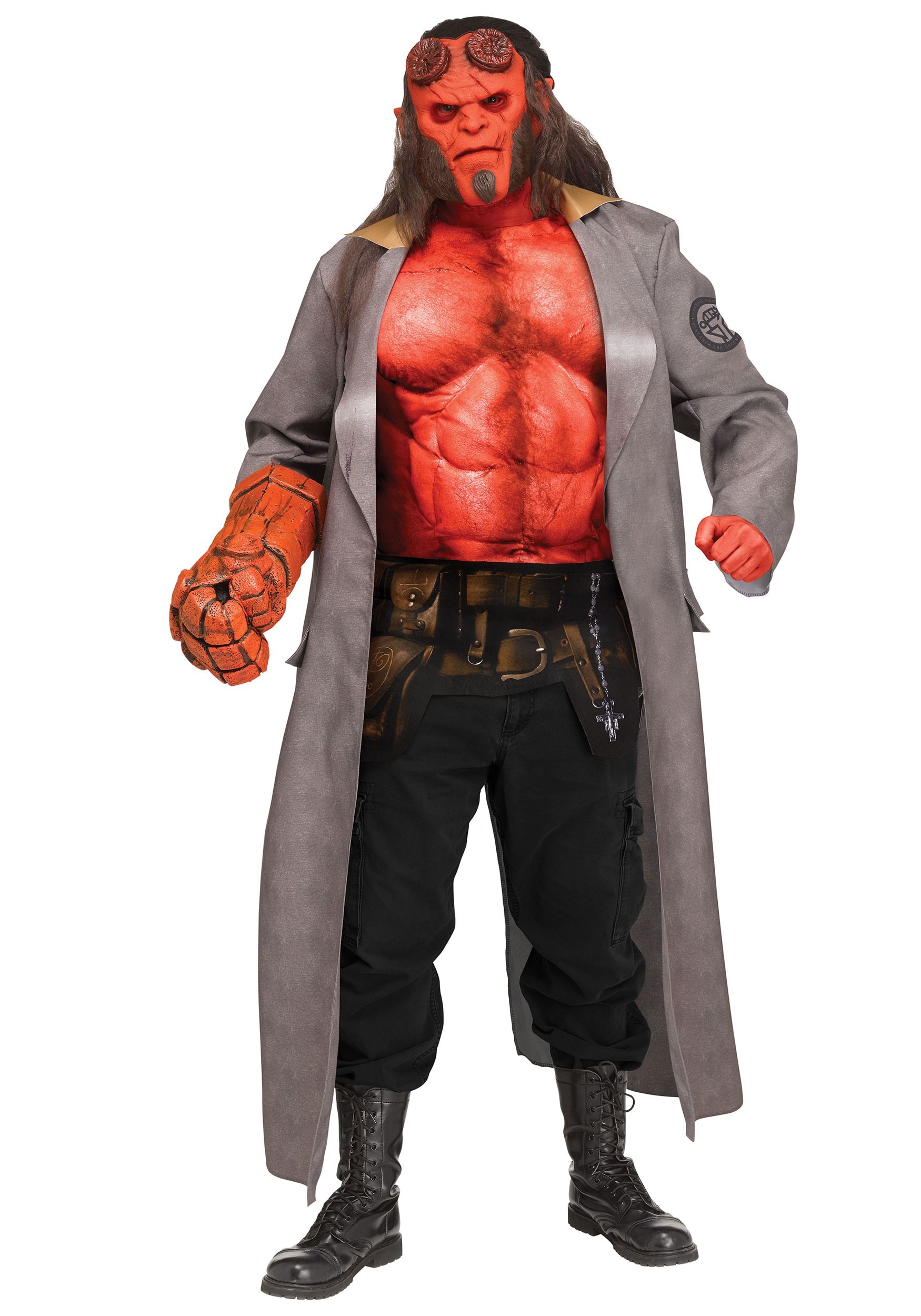 Dark Horse Comics' Hellboy (2019) Adult Fancy Dress Costume