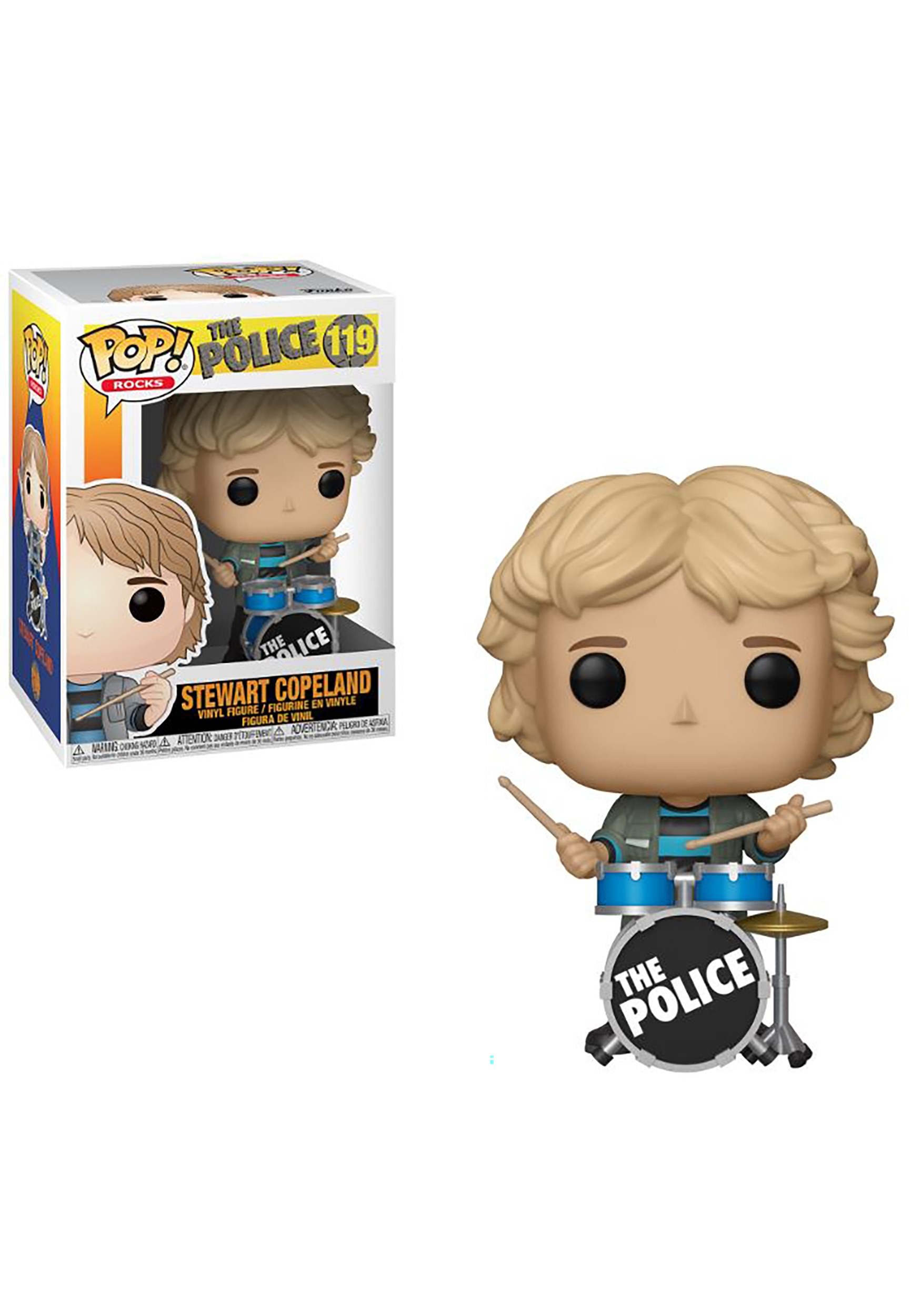 Funko Pop! Rocks: The Police-Stewart Copeland