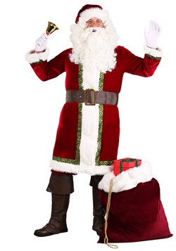 Mens Old Time Santa Claus Costume
