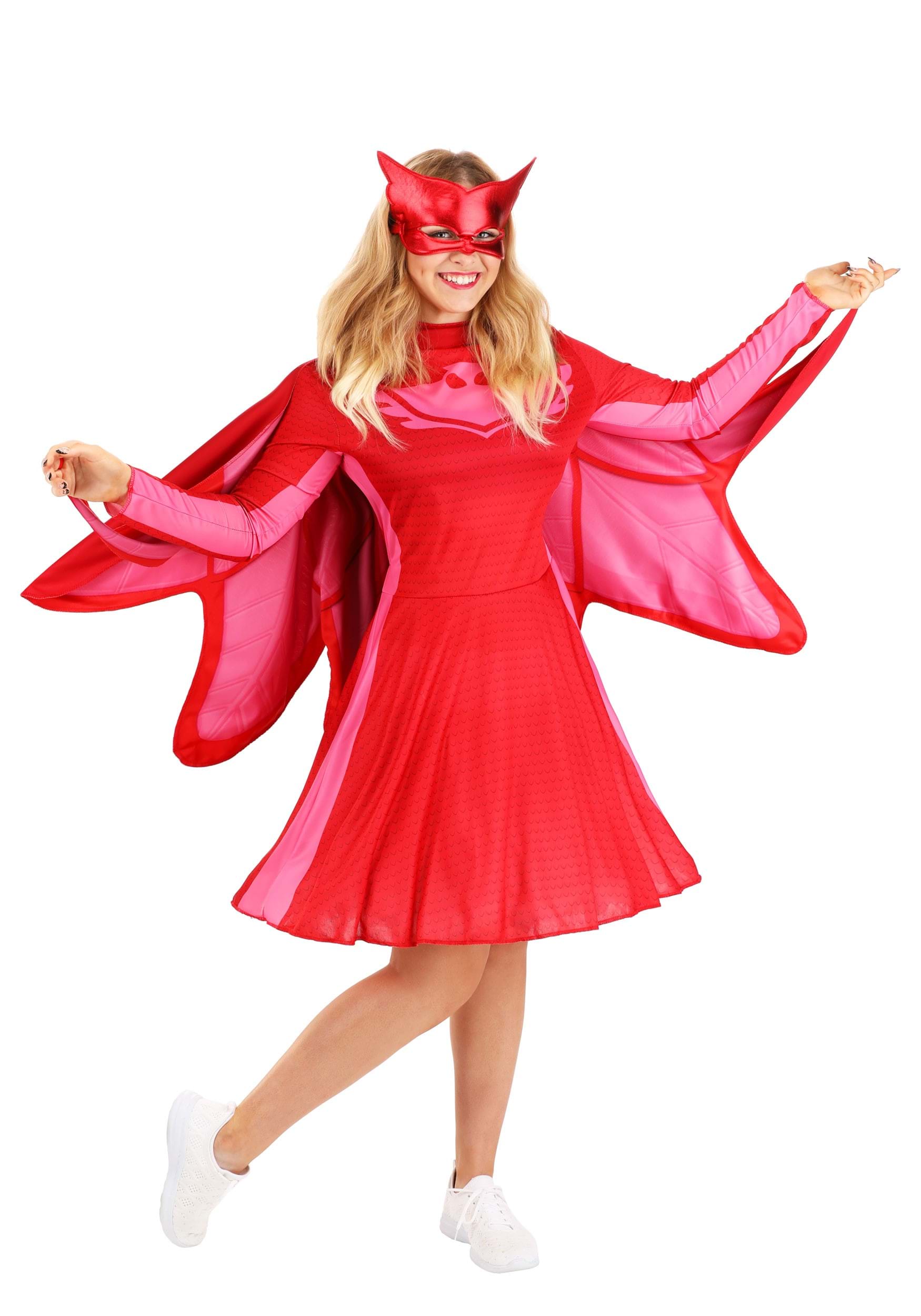 Photos - Fancy Dress PJ Masks Disguise  Owlette Classic  Costume for Women Pink/R 