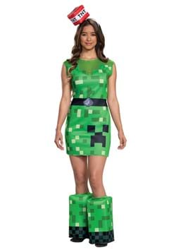 Minecraft Creeper Women's Costume