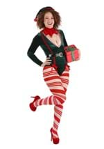 Women's Sexy Santa Elf Costume Alt 5