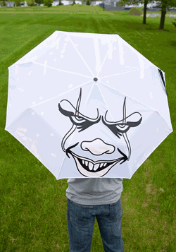 IT Pennywise Face Liquid Reactive Umbrella