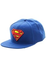 Superman Blue Snapback Hat Alt 1