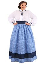 Womens Plus Size Prairie Dress Costume