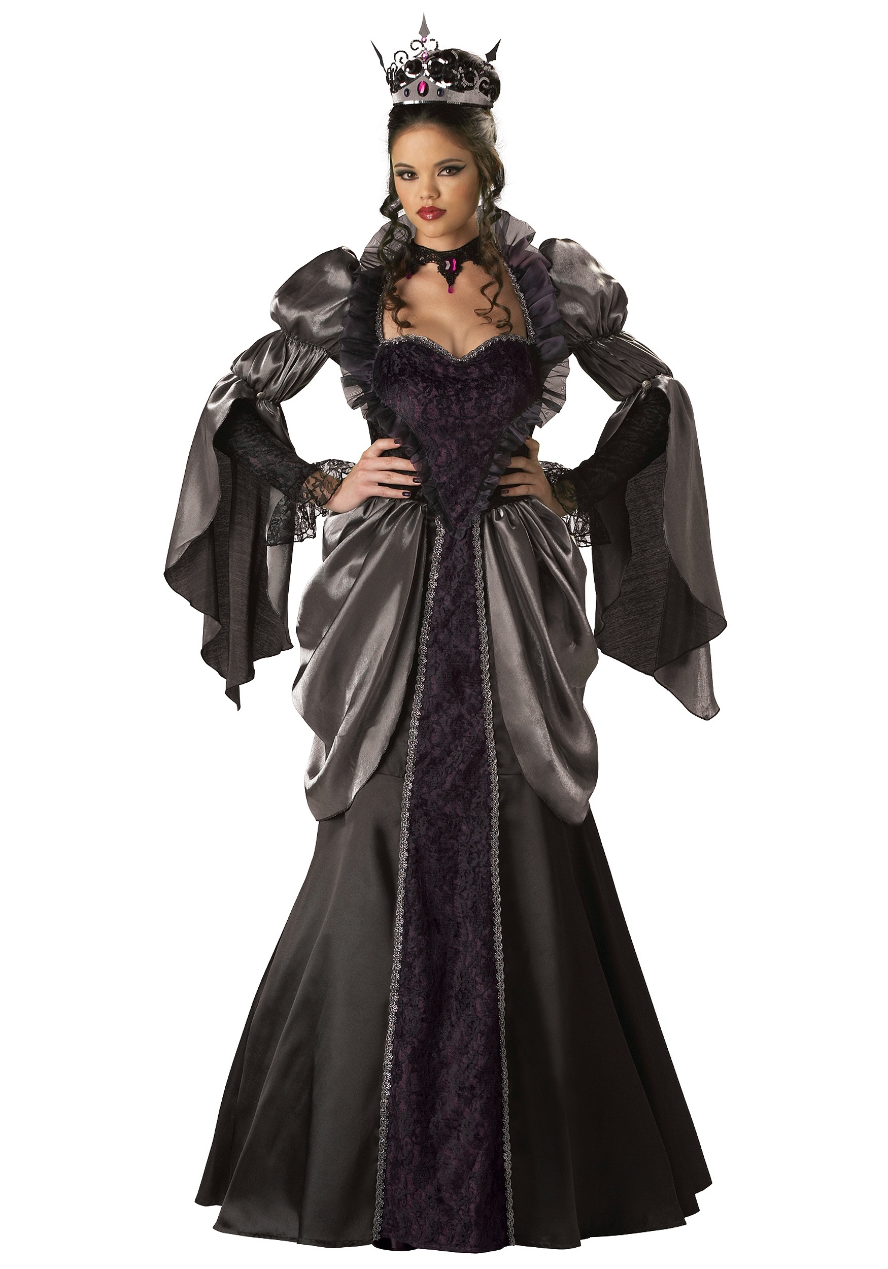 Wicked Queen Womens Fancy Dress Costume