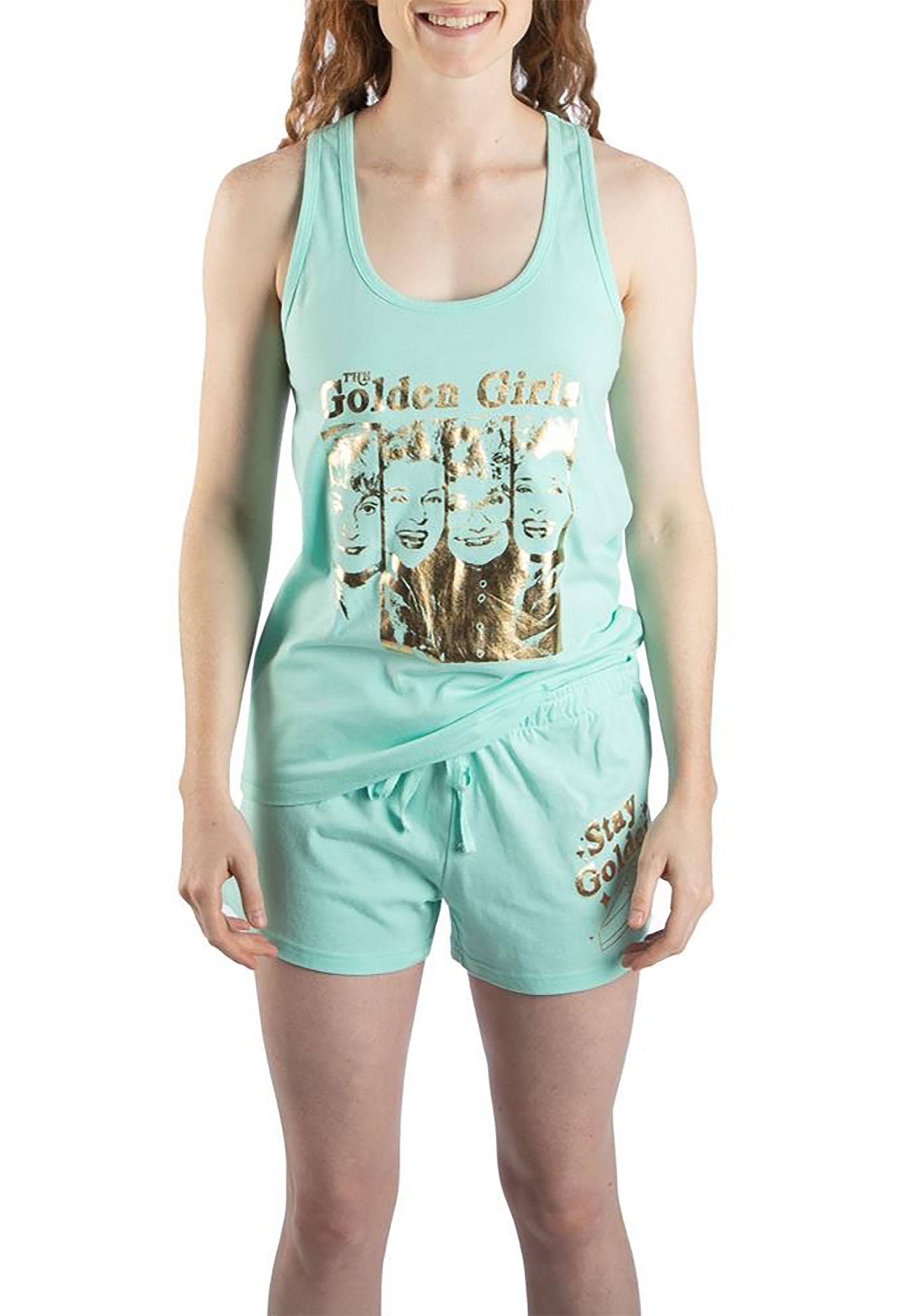 Golden Girls Womens Short Sleep Set