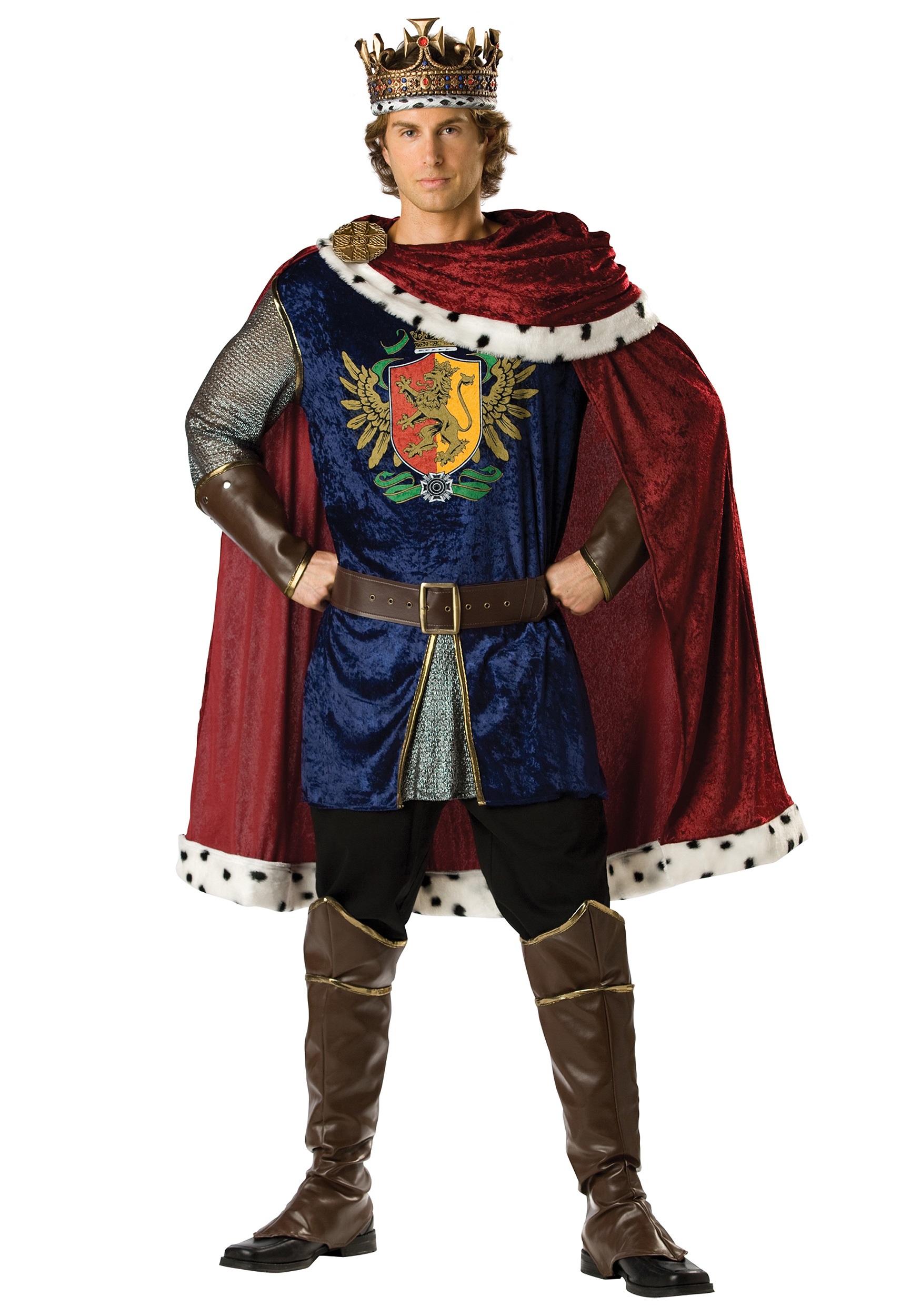Renaissance King Fancy Dress Costume
