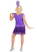 Women's Amethyst Flapper Costume Alt 1