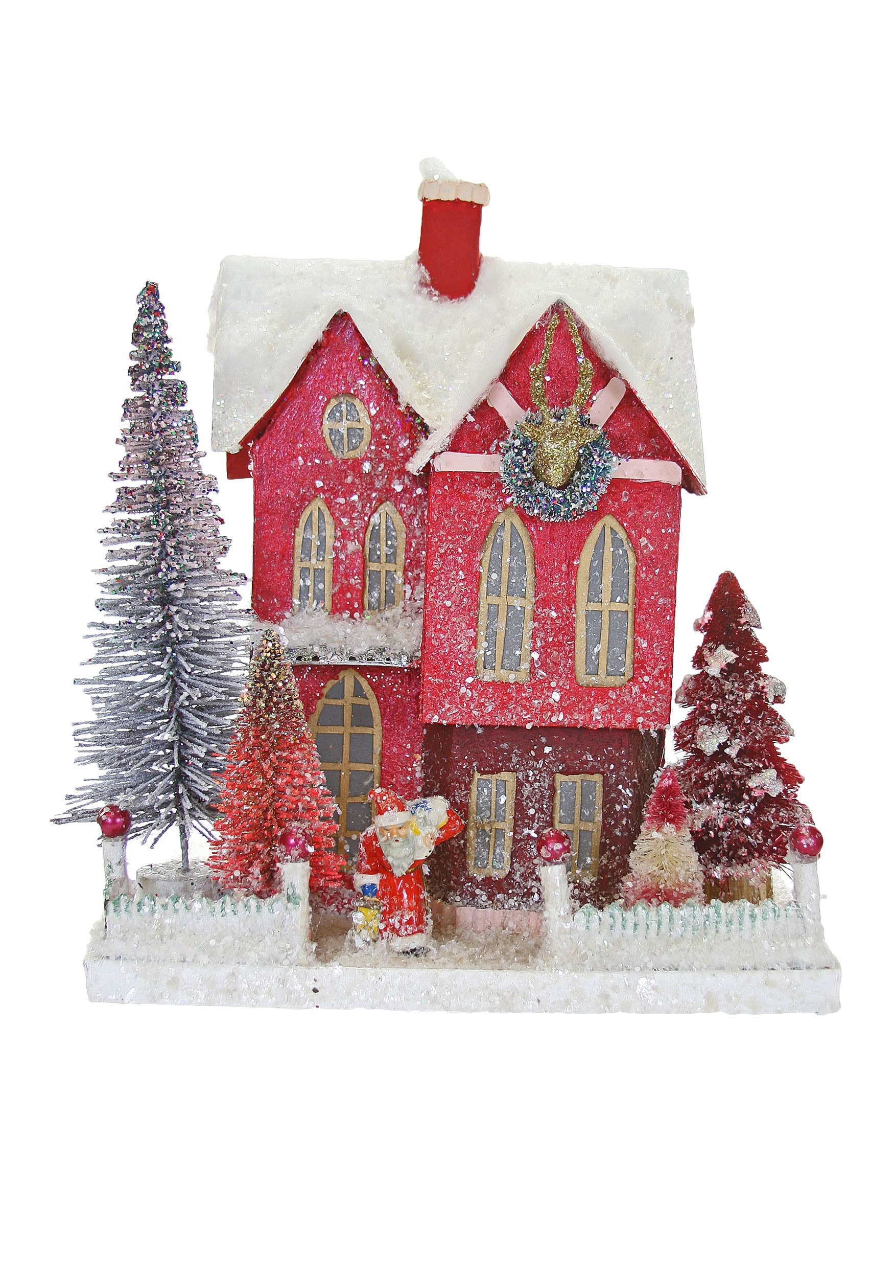 Christmas Merry Mansionette Tabletop Decor