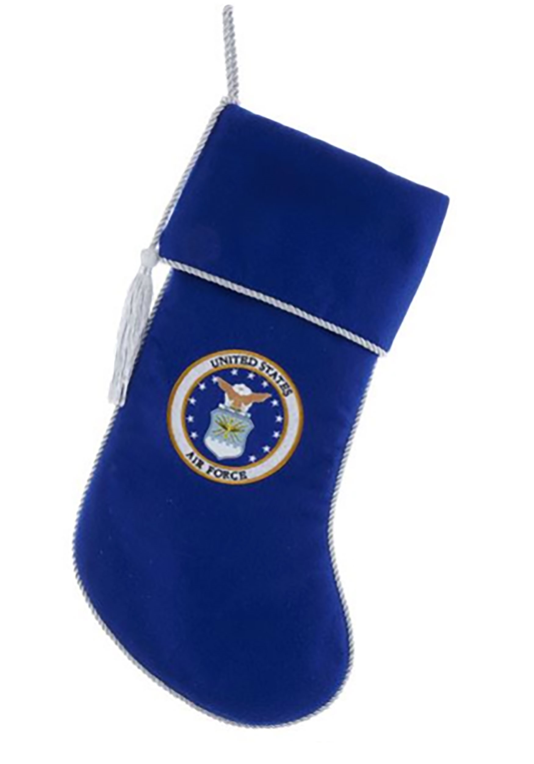 Air Force Braided Stocking-Royal Blue