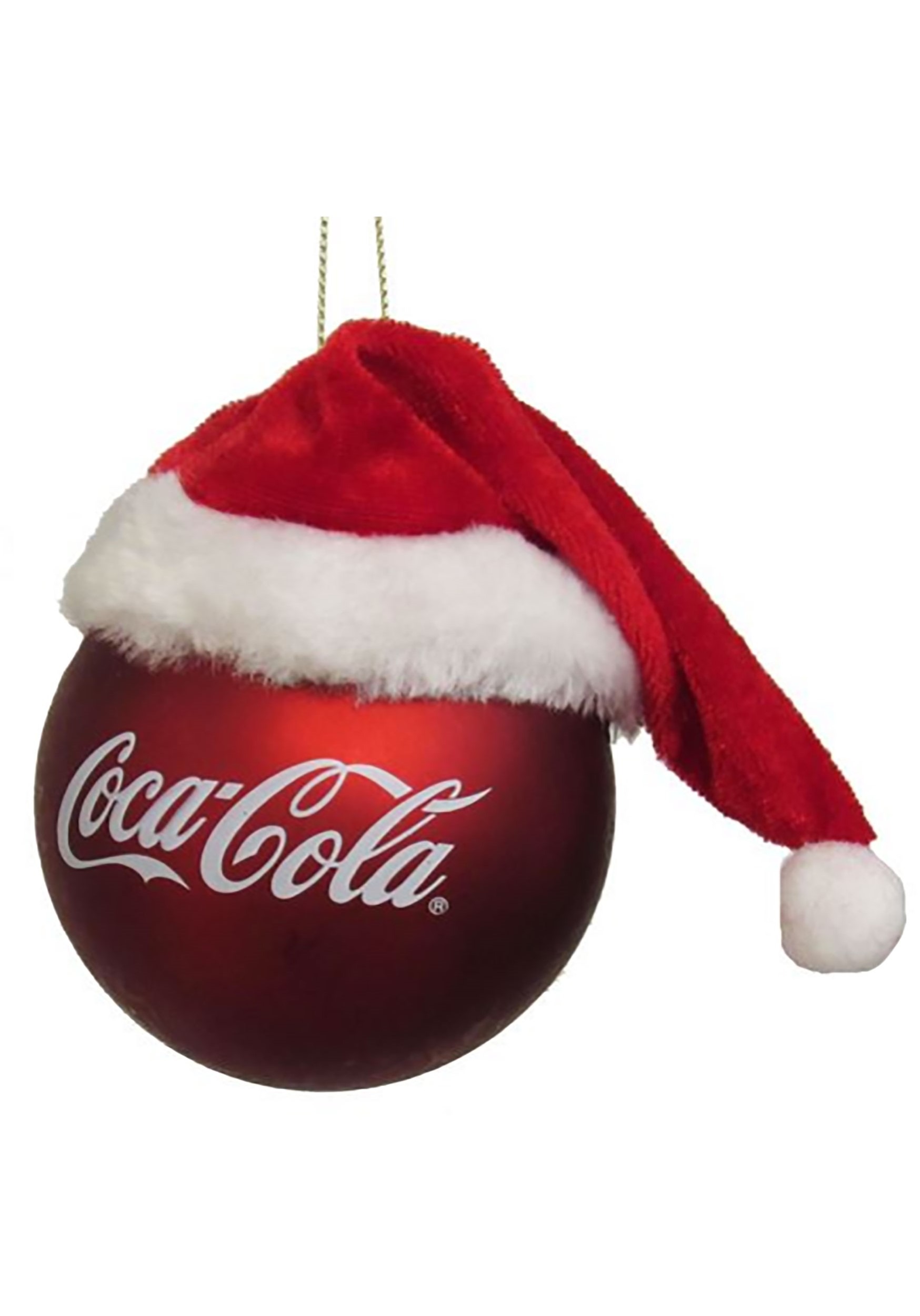 coca cola christmas balls