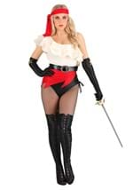 Women's Salty Seas Pirate Costume Alt 5