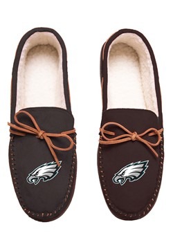 PHILADELPHIA EAGLES TEAM COLOR BIG LOGO MOCCASIN