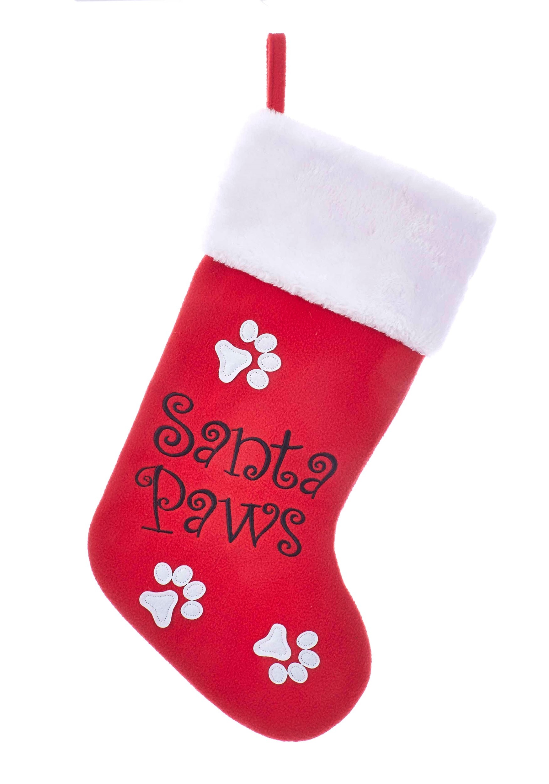 Santa Paws Red Stocking