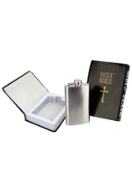 Humorous Bible Flask