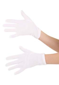 White Unisex Superhero Gloves