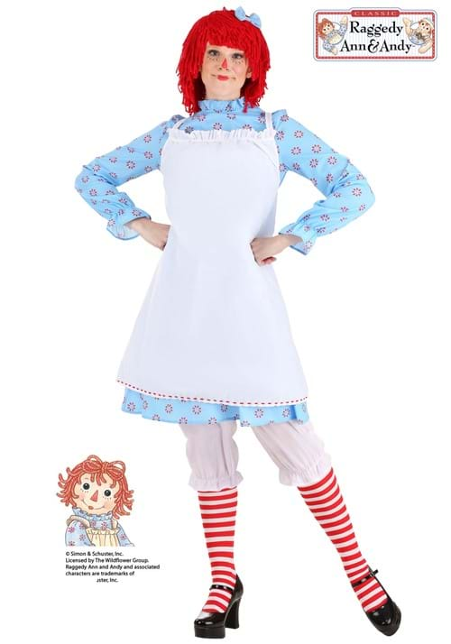 Womens Exclusive Raggedy Ann Costume