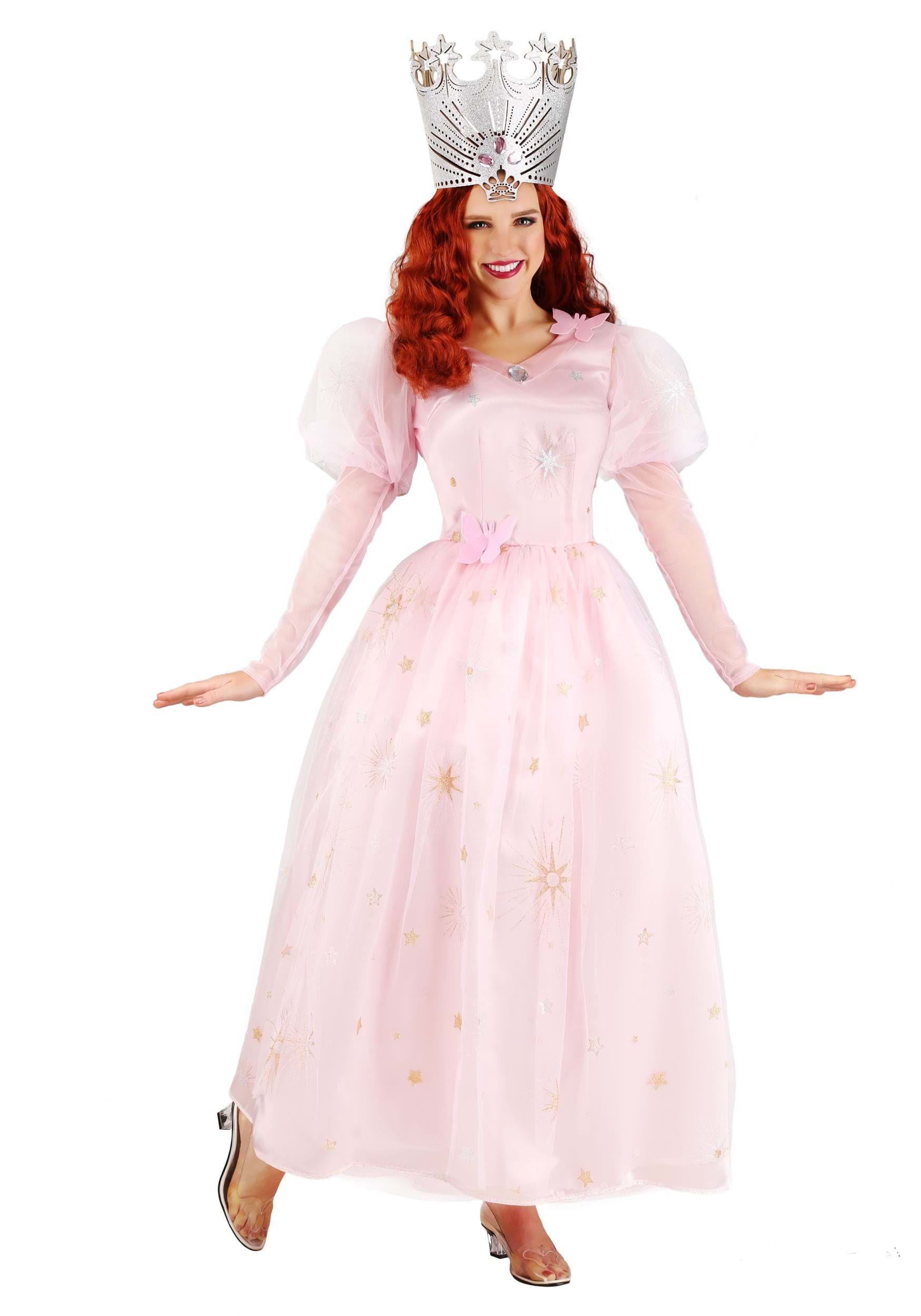 Wizard Of Oz Glinda Adult Fancy Dress Costume
