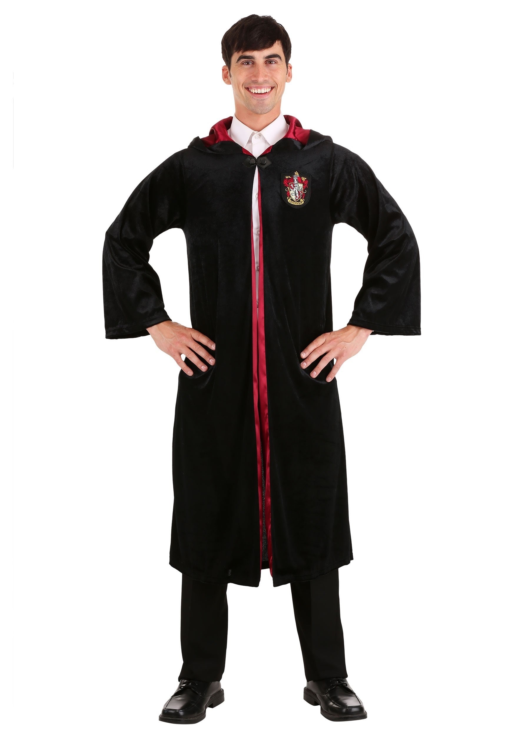 Plus Size Adult Harry Potter Deluxe Gryffindor Robe