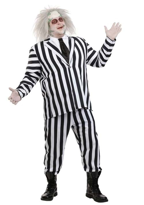 Beetlejuice Plus Size Men's Costume