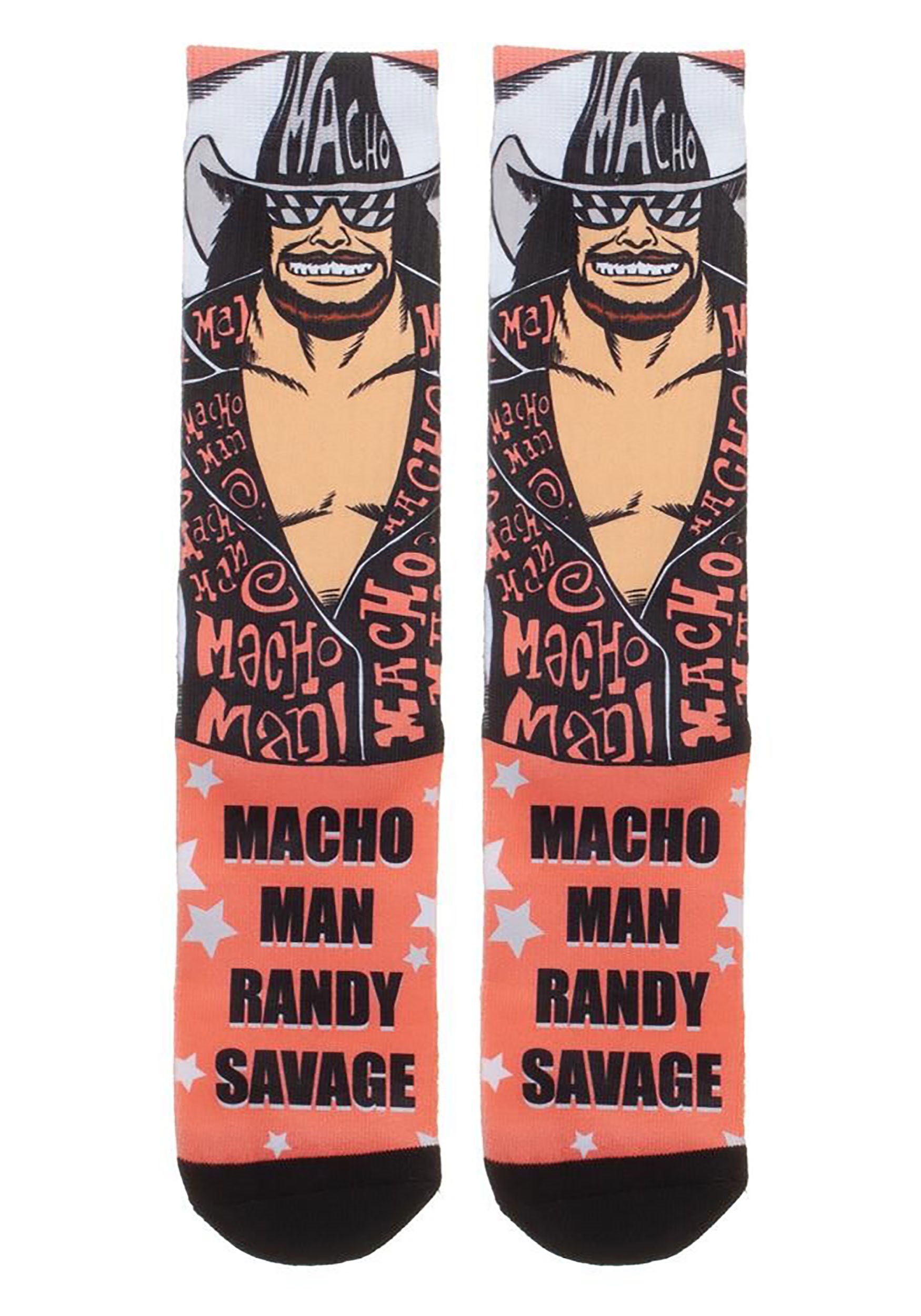 Randy Savage WWE Sublimated Socks