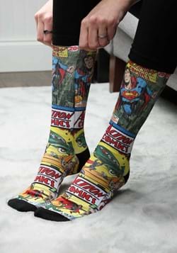 Action Comics Superman Sublimated Socks_Update