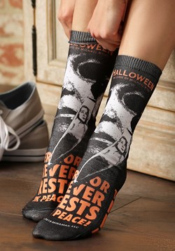 Halloween Movie Poster Sublimated Socks