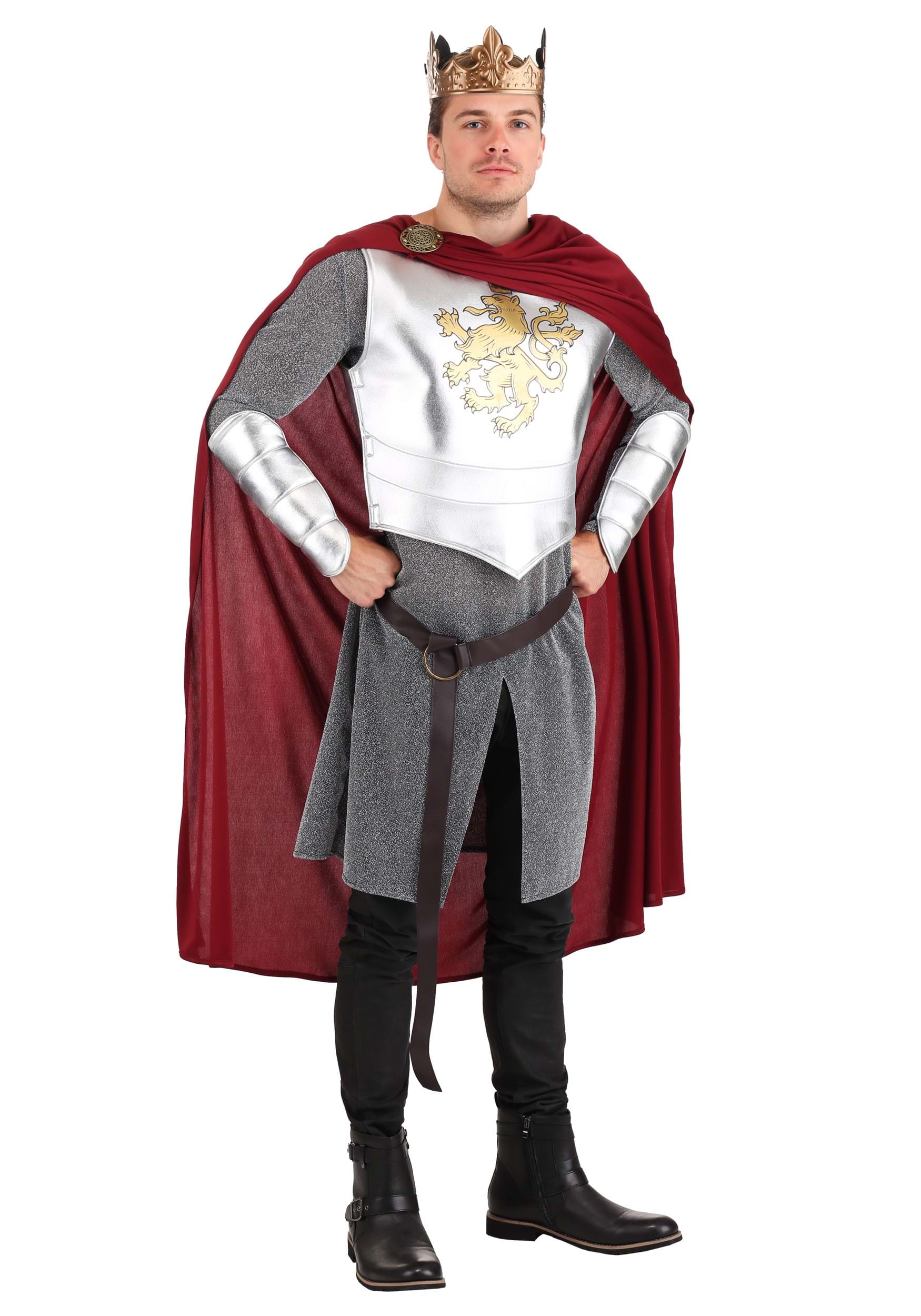 Lionheart Knight Men's Fancy Dress Costume