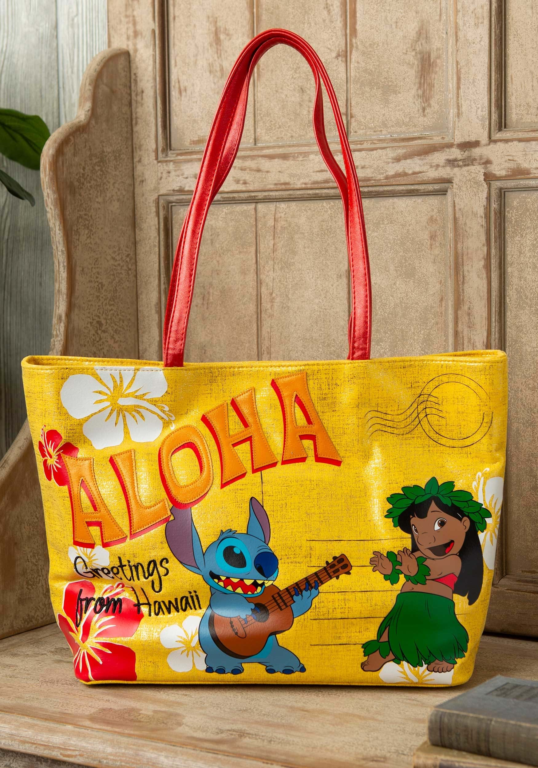 Danielle Nicole Lilo & Stitch Aloha Tote Bag