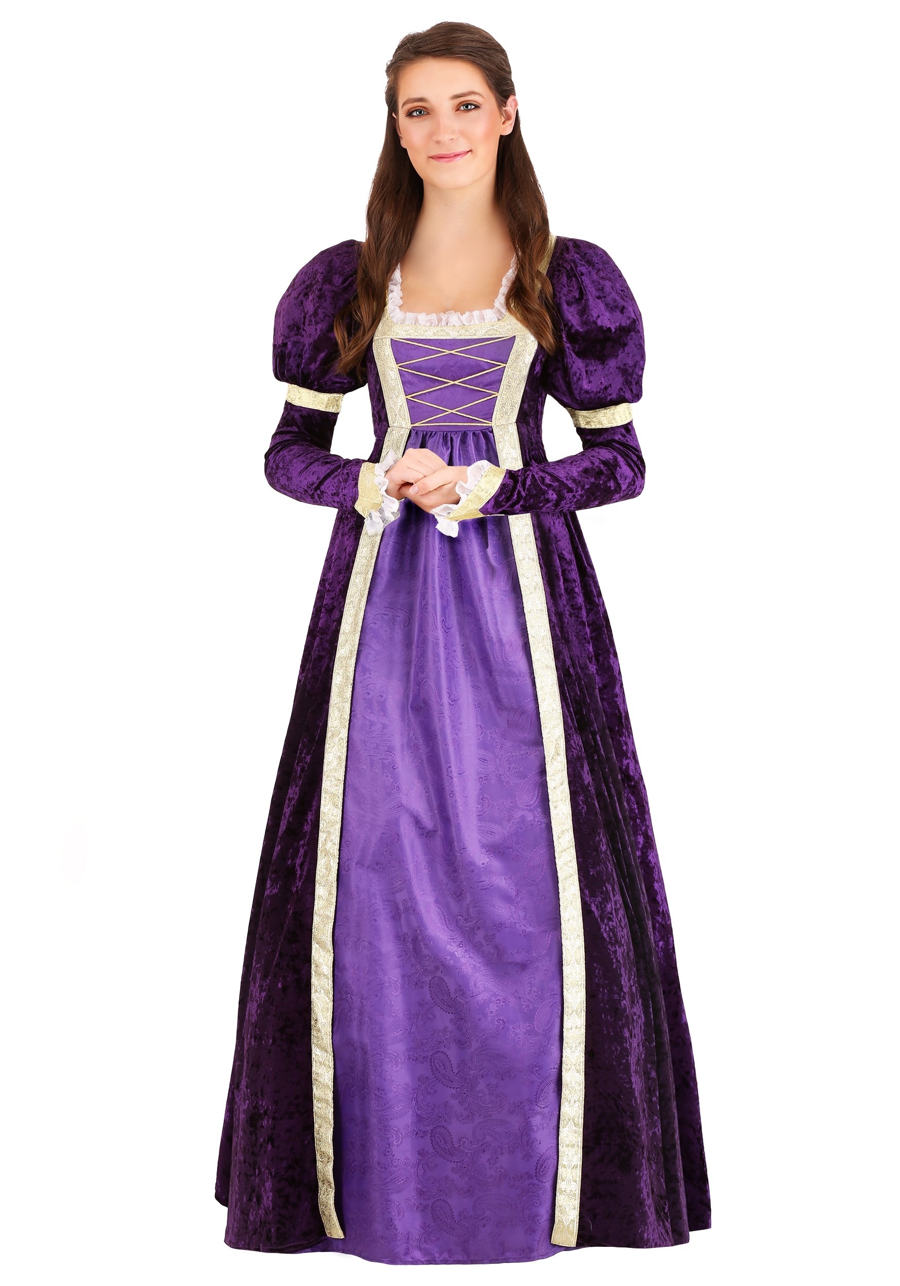 Women's Regal Maiden Fancy Dress Costume