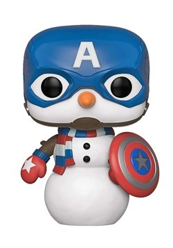 Pop! Marvel: Holiday- Captain America