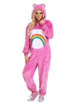 Adult's Cheer Bear Care Bear Onesie Alt 8