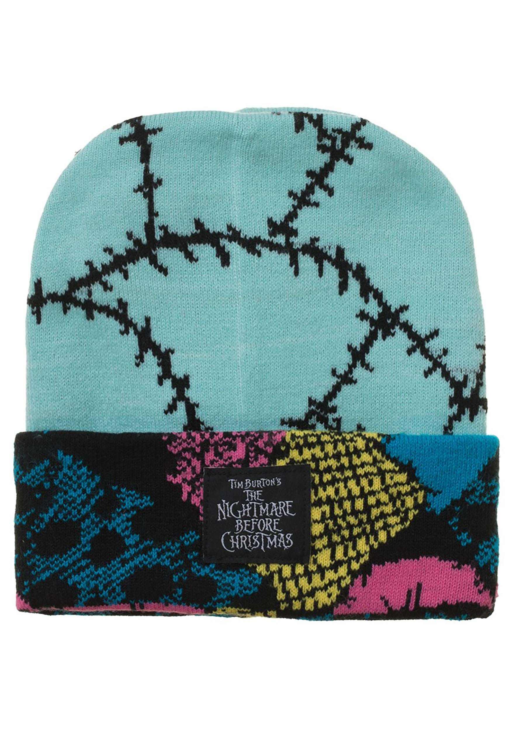 Sally Nightmare Before Christmas Reversible Beanie