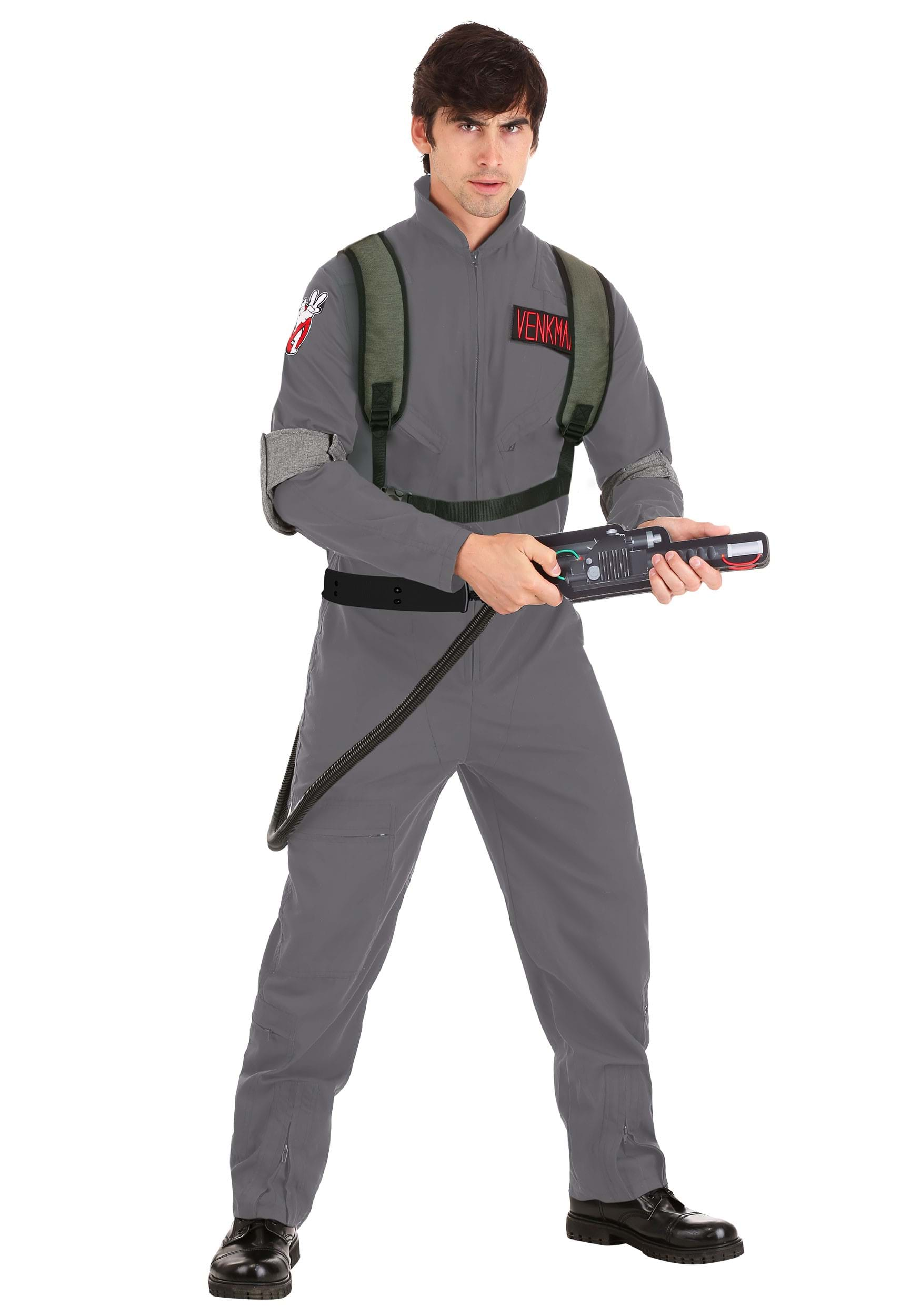 Men's Ghostbusters 2 Plus Size Cosplay Fancy Dress Costume