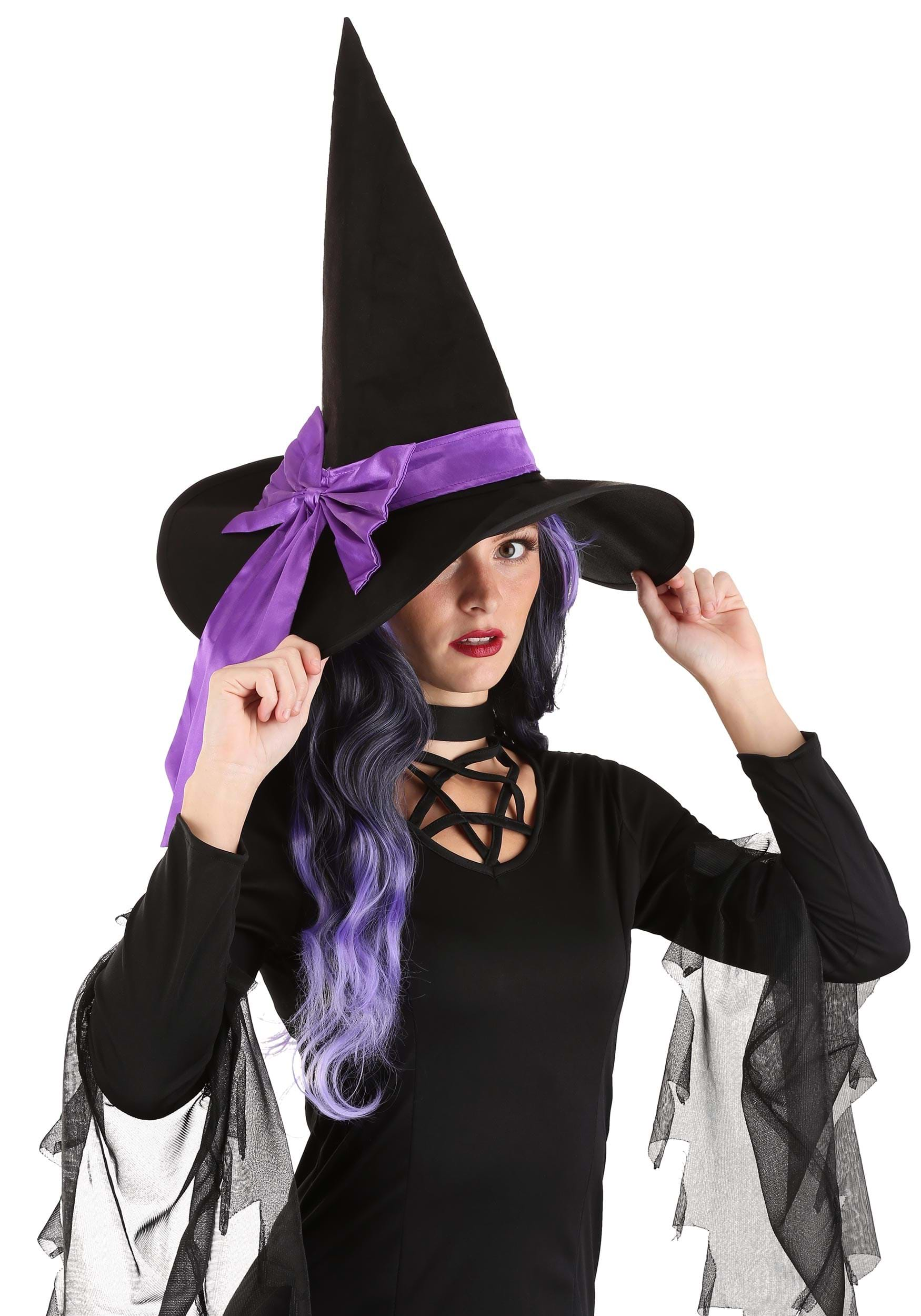 Photos - Fancy Dress Custom FUN Costumes  Color  Costume Witch Hat for Adults | Witch 