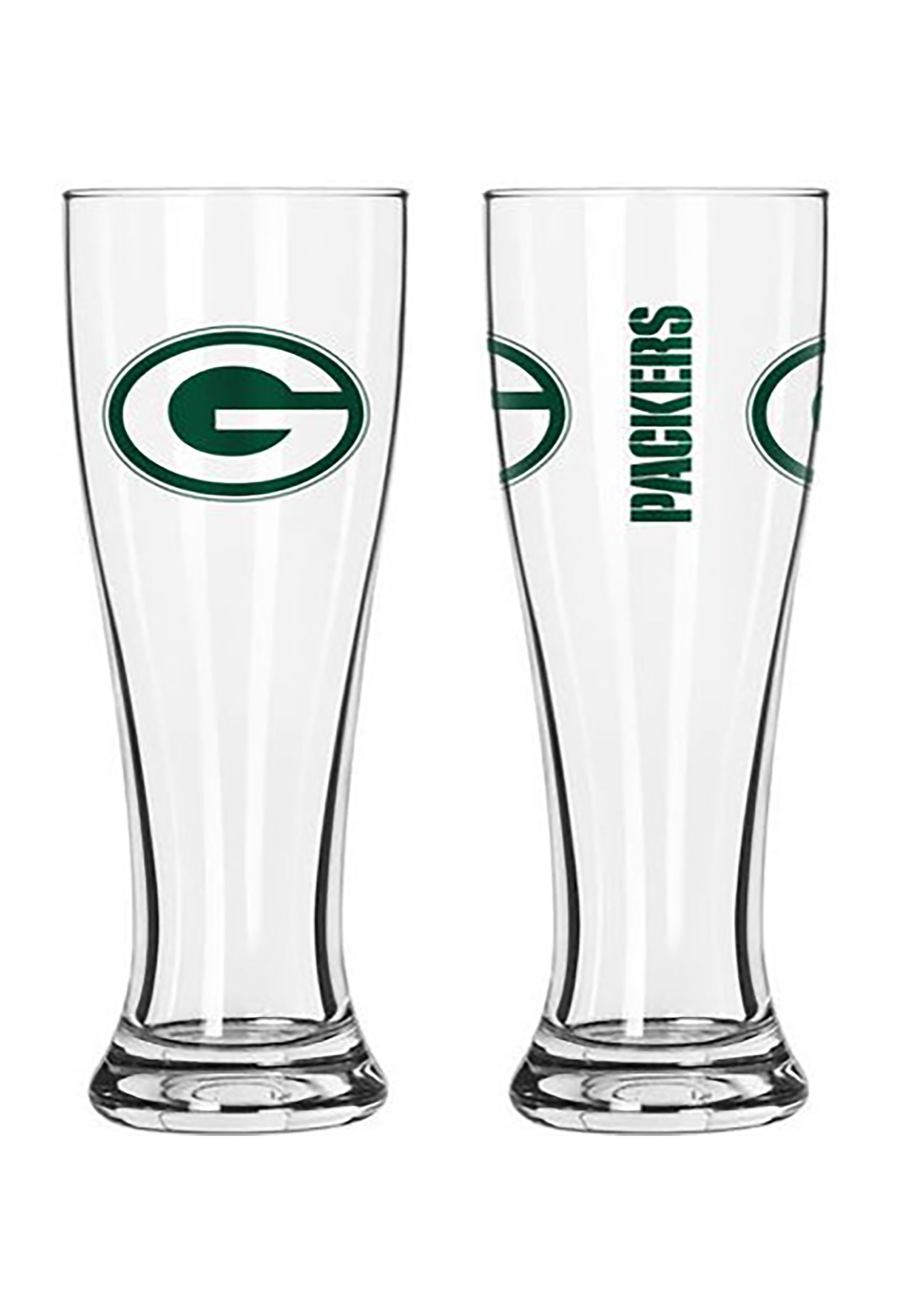 16 oz Pilsner 2 Pack Green Bay Packers