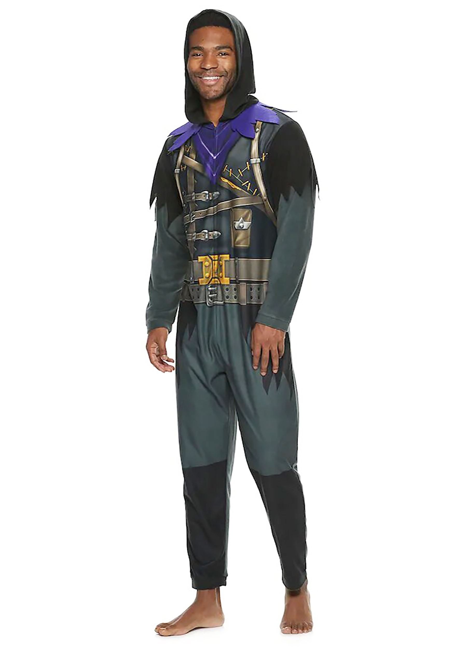 Fortnite Raven Union Suit for Adults