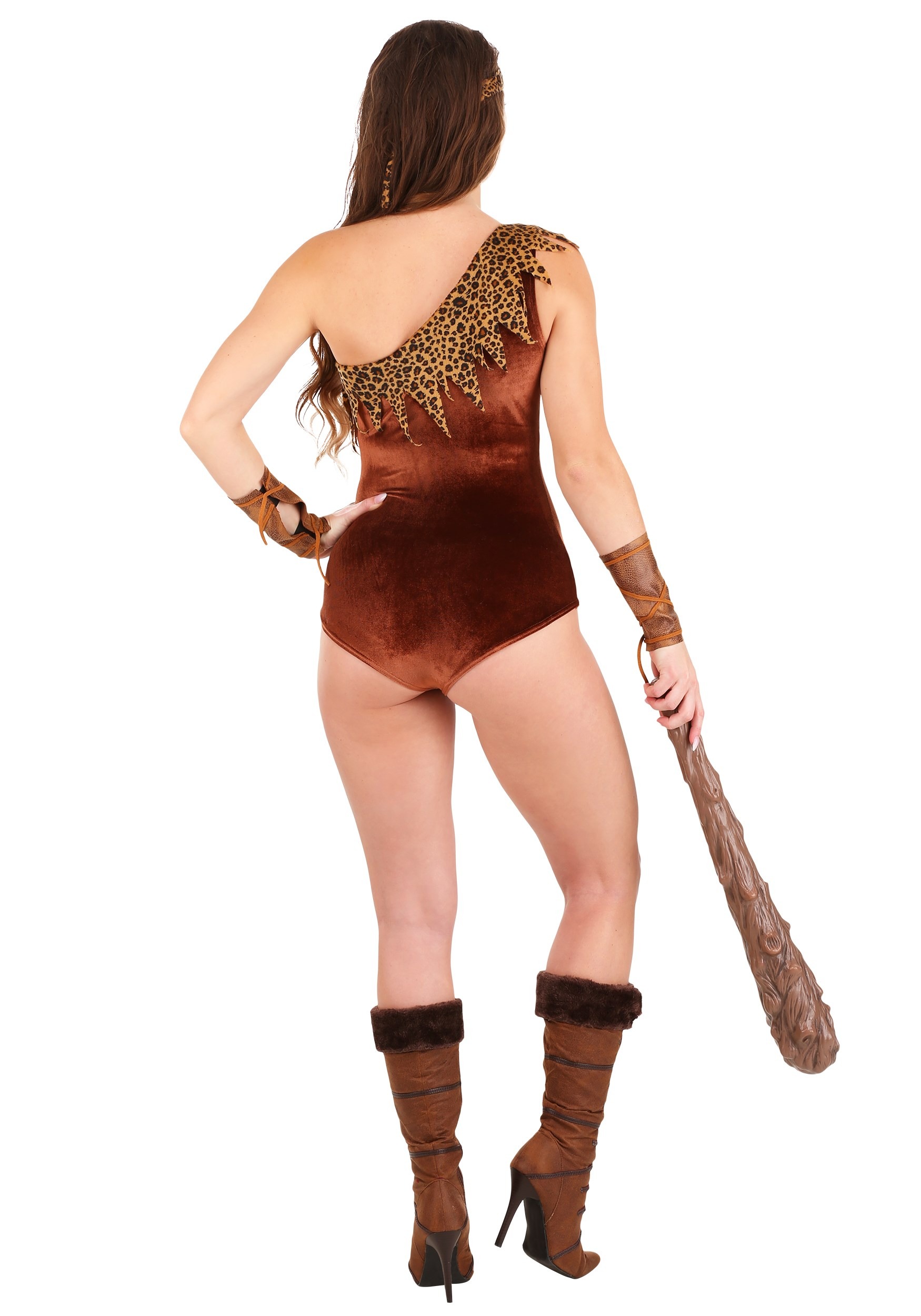 Fierce Cavewoman Women's Fancy Dress Costume