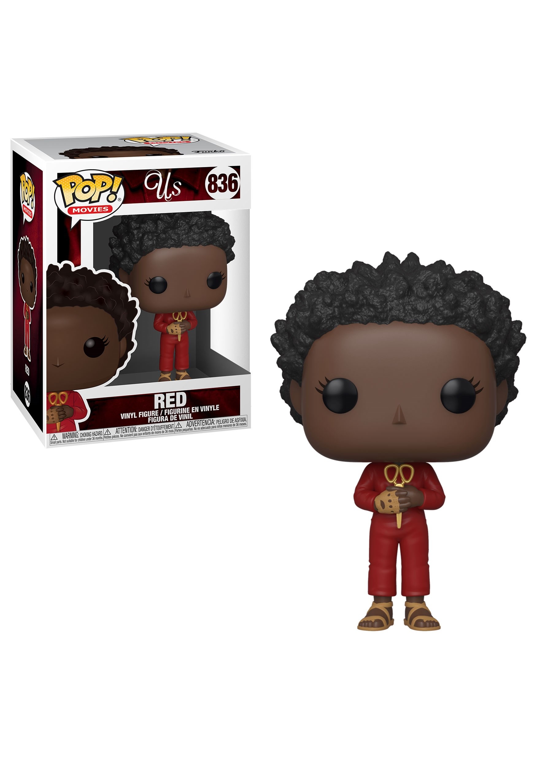 Pop! Movies: Red w/ Oversized Scissors- Us