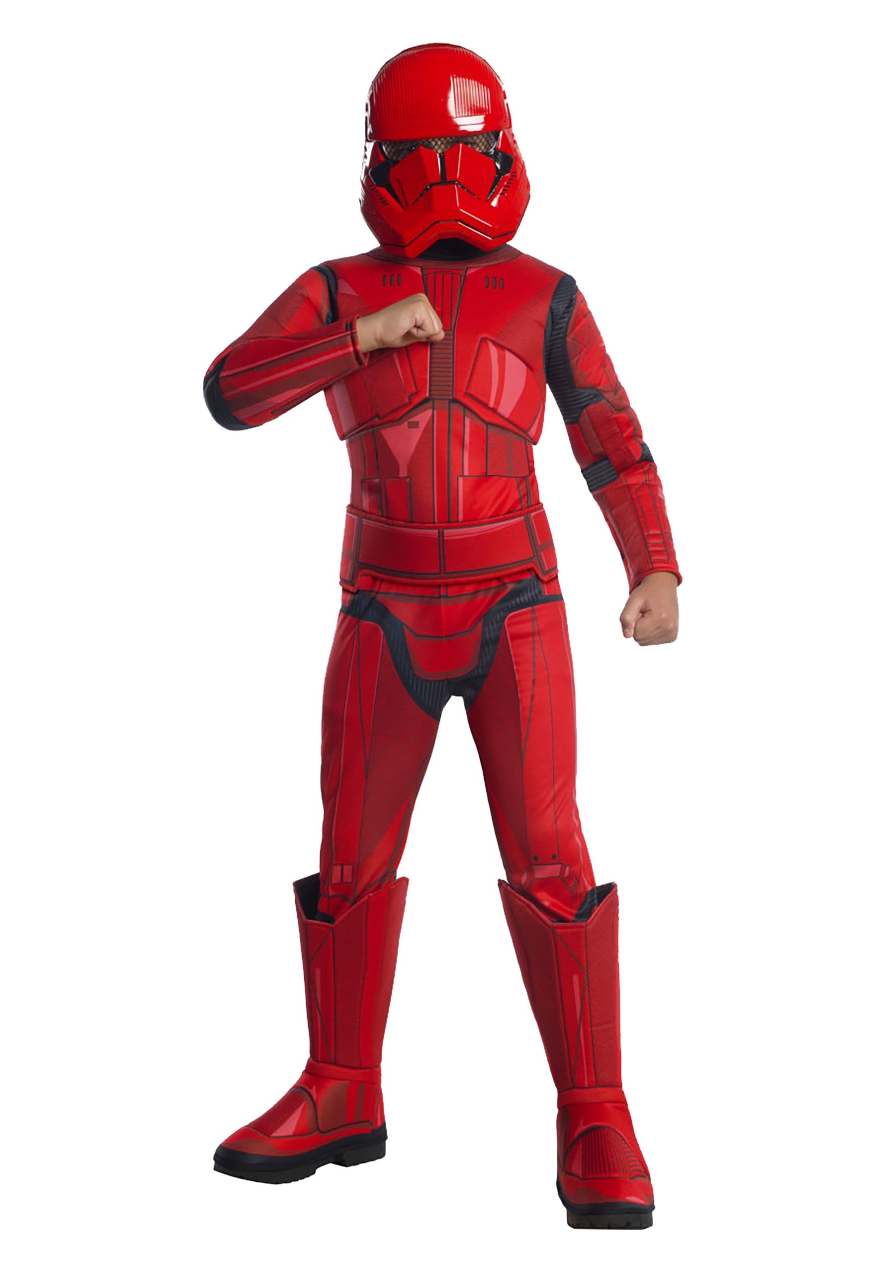 Kids Star Wars Deluxe Sith Trooper Fancy Dress Costume