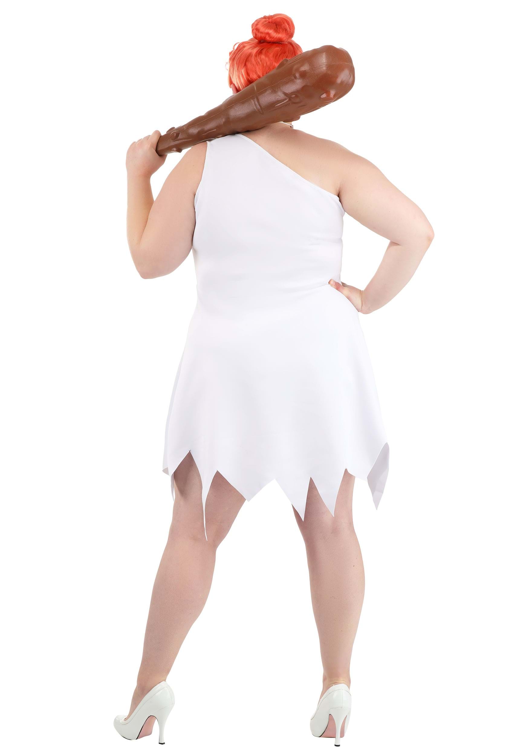 Classic Plus Size Flintstones Wilma Fancy Dress Costume